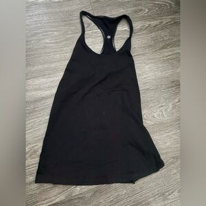 lululemon athletica Black Racerback Tank Top
